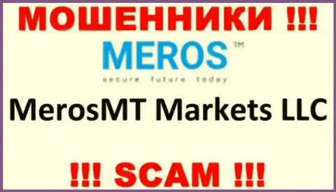 Компания, управляющая махинаторами MerosTM - это МеросМТ Маркетс ЛЛК