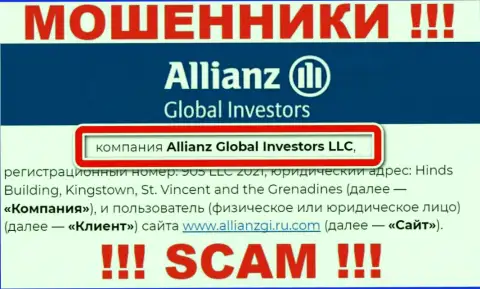 Контора Allianz Global Investors находится под крылом организации Allianz Global Investors LLC