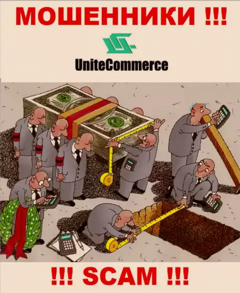 Вы глубоко ошибаетесь, если ждете прибыль от взаимодействия с брокером UniteCommerce это КИДАЛЫ !!!