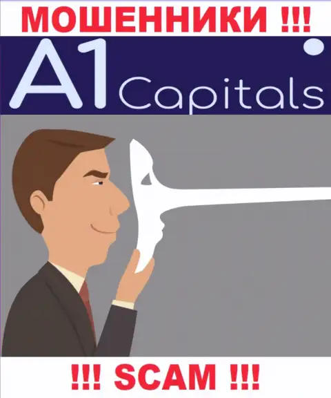 A1 Capitals - это циничные internet лохотронщики !!! Выдуривают финансовые активы у трейдеров хитрым образом