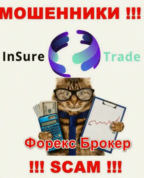 Форекс - это конкретно то, чем промышляют мошенники InSure-Trade Io