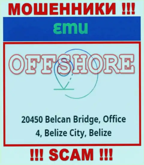 Компания ЕМ-Ю Ком находится в офшорной зоне по адресу - 20450 Belcan Bridge, Office 4, Belize City, Belize - стопроцентно интернет обманщики !!!