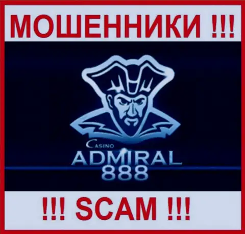Лого МОШЕННИКА 888 Admiral