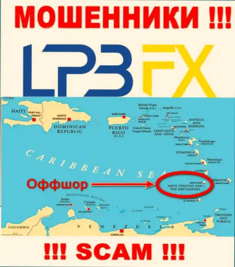 ЛПБ ФХ беспрепятственно лишают средств, потому что зарегистрированы на территории - Saint Vincent and the Grenadines