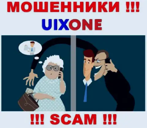 UixOne действует только лишь на прием денег, исходя из этого не стоит вестись на дополнительные вливания