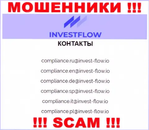 Установить контакт с мошенниками Инвест Флоу можете по этому е-майл (инфа взята с их web-сервиса)