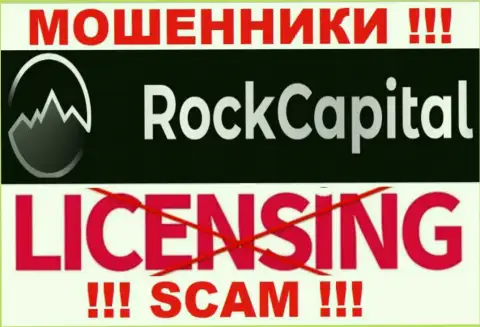 Инфы о лицензионном документе РокКапитал Ио у них на официальном web-портале не показано - это РАЗВОДИЛОВО !!!