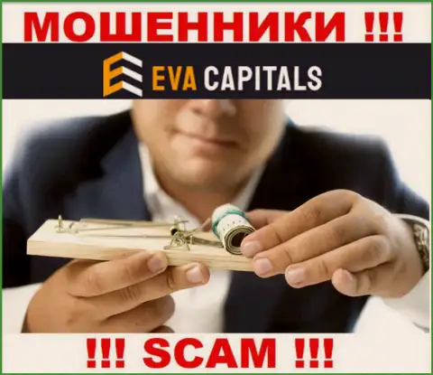 Eva Capitals могут дотянуться и до Вас со своими предложениями взаимодействовать, будьте бдительны