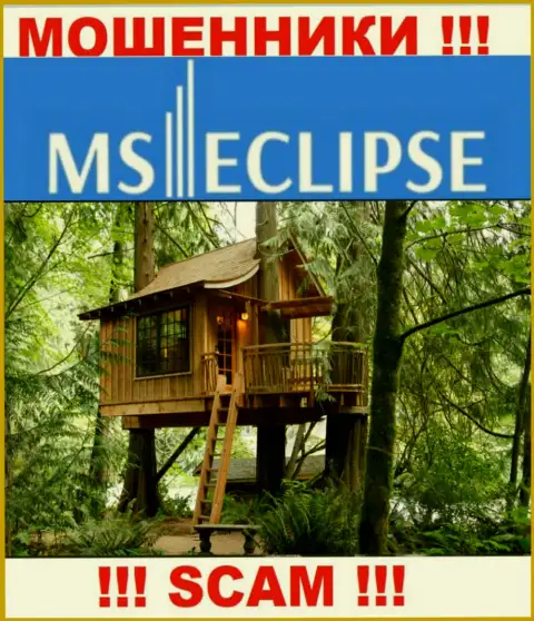 Неизвестно где расположен лохотрон MSEclipse, свой юридический адрес скрывают
