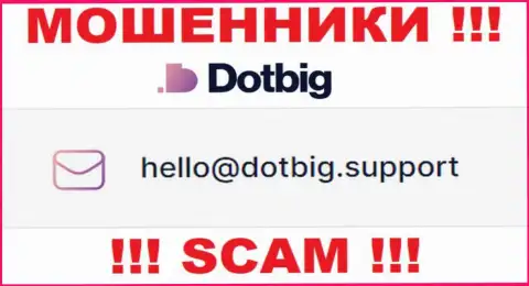Довольно-таки рискованно контактировать с конторой Dot Big, даже через электронный адрес - это наглые обманщики !!!