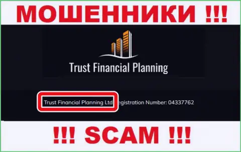 Trust Financial Planning Ltd - руководство преступно действующей конторы Траст-Файнэншл-Планнинг