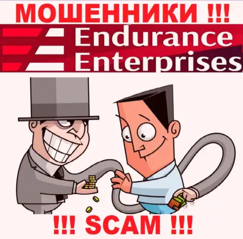 Заработка с EnduranceEnterprises Вы не увидите - не советуем вводить дополнительно финансовые средства