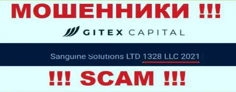 Номер регистрации компании GitexCapital: 1328LLC2021