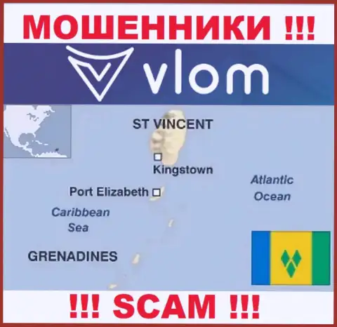Влом базируются на территории - Saint Vincent and the Grenadines, остерегайтесь совместной работы с ними