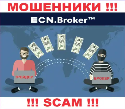 Не работайте с конторой ECN Broker - не станьте еще одной жертвой их развода