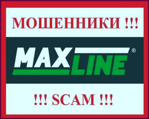 Логотип МОШЕННИКОВ МаксЛайн