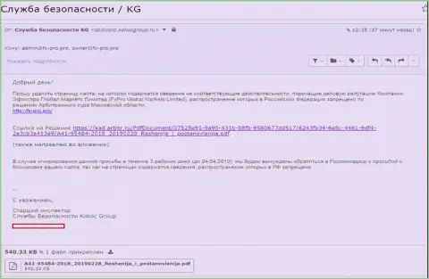 KokocGroup пытаются отбелить основательно подпорченную репутацию Forex-кидалы Fx Pro
